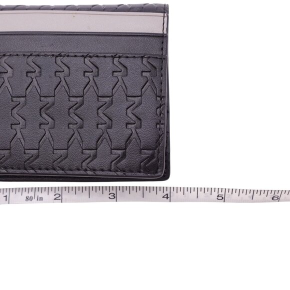 NWOT Michael Kors Malone Debossed Logo Duo Fold Wallet Black Credit Card Pocket - Picture 9 of 10